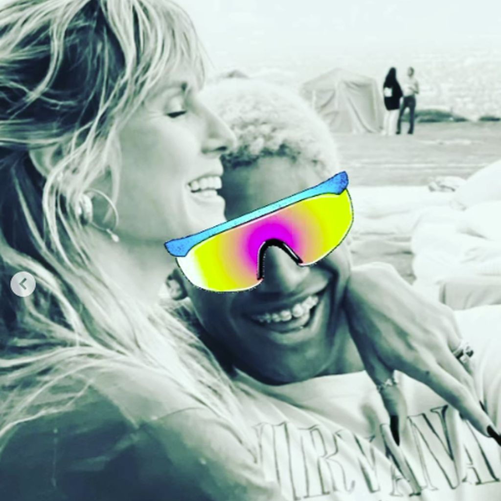 Heidi Klum mit ihrem Sohn Henry