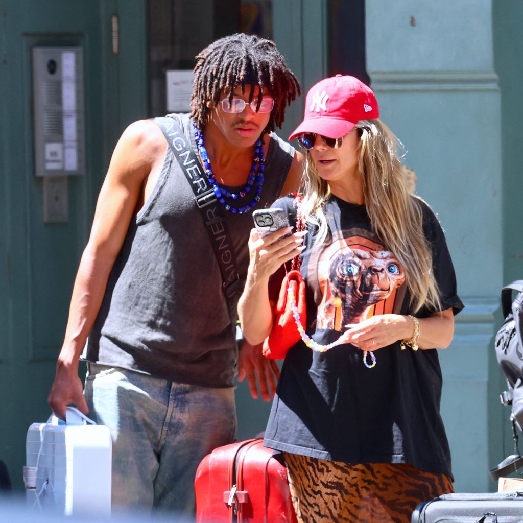 Heidi Klum mit Sohn Henry, August 2025