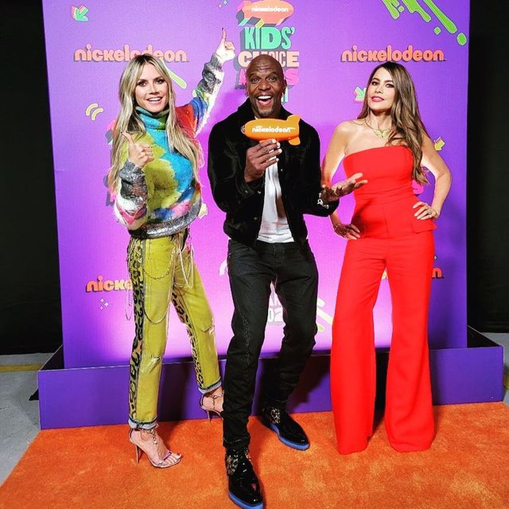 Heidi Klum, Terry Crews und Sofia Vergara bei den Kids' Choice Awards