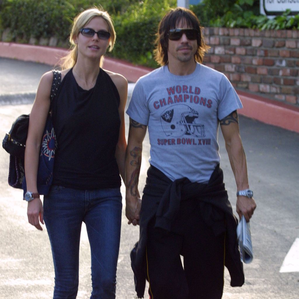 Heidi Klum und Anthony Kiedis, Januar 2003