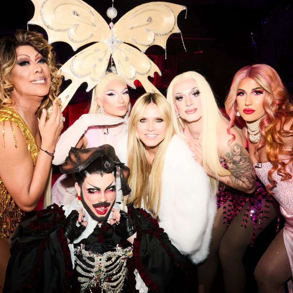 Heidi Klum und die Dragqueens bei "Germany's Next Topmodel"