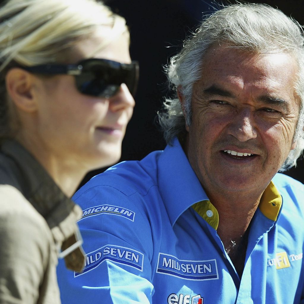 Heidi Klum und Flavio Briatore im September 2003