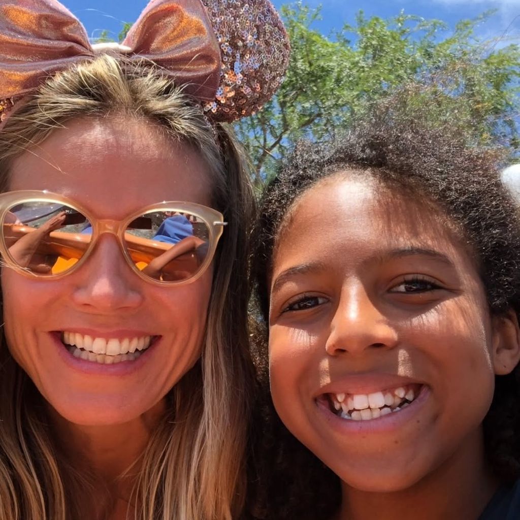 Heidi Klum und ihr Sohn Johan