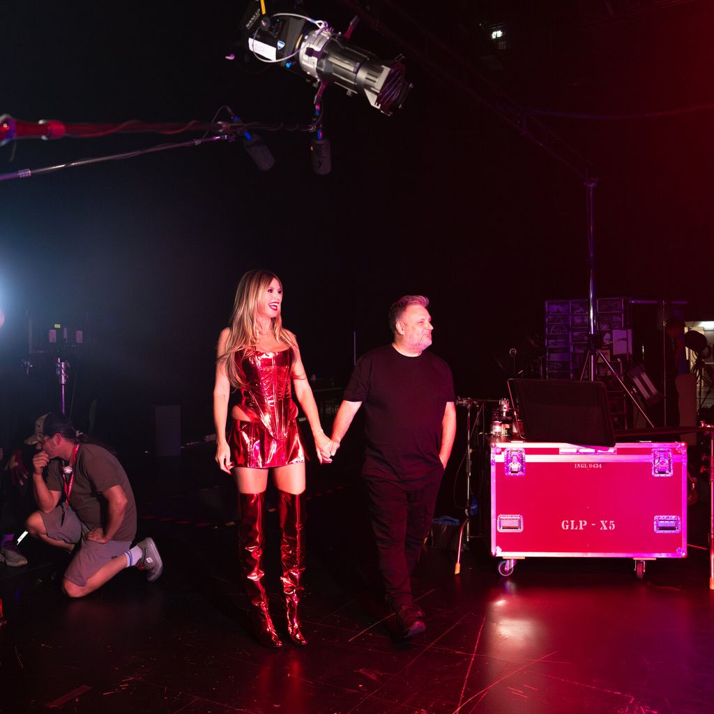 Heidi Klum und John Rankin bei GNTM