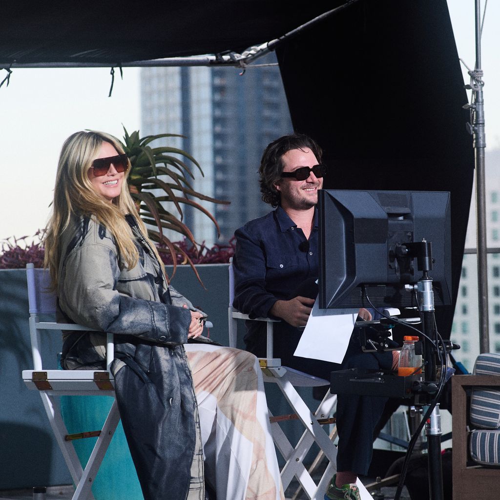 Heidi Klum und Max Montgomery, GNTM 2025