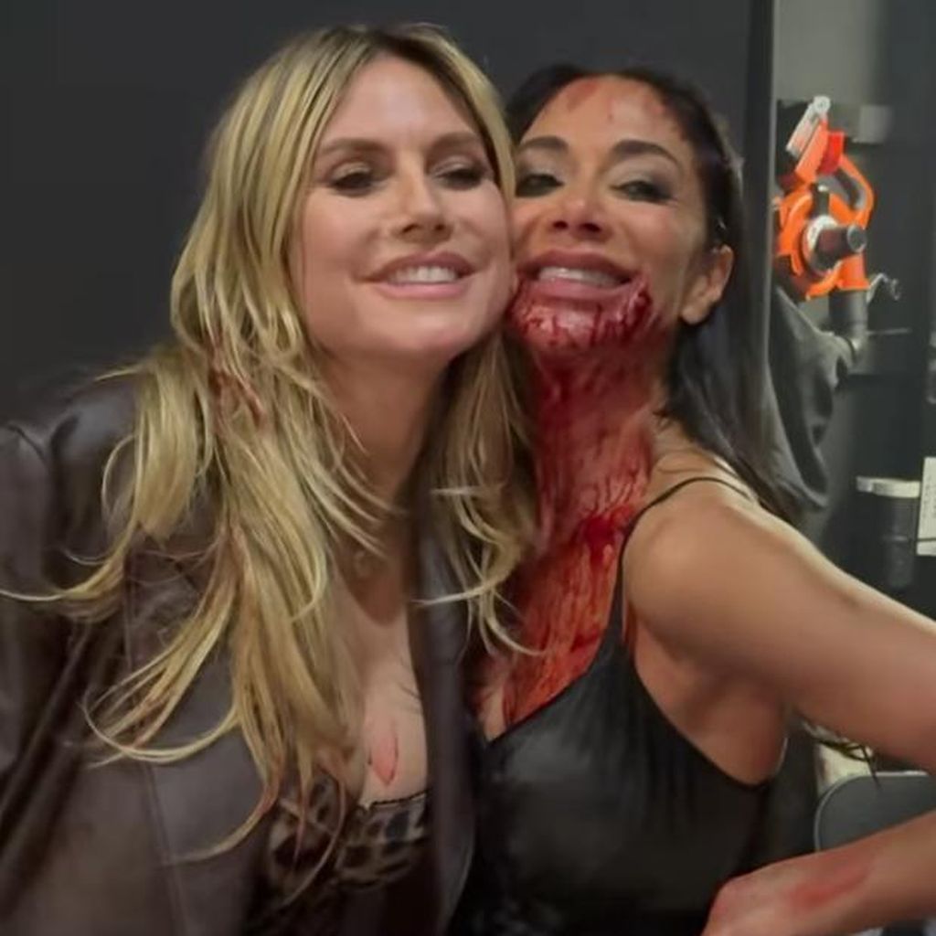 Heidi Klum und Nicole Scherzinger, April 2025