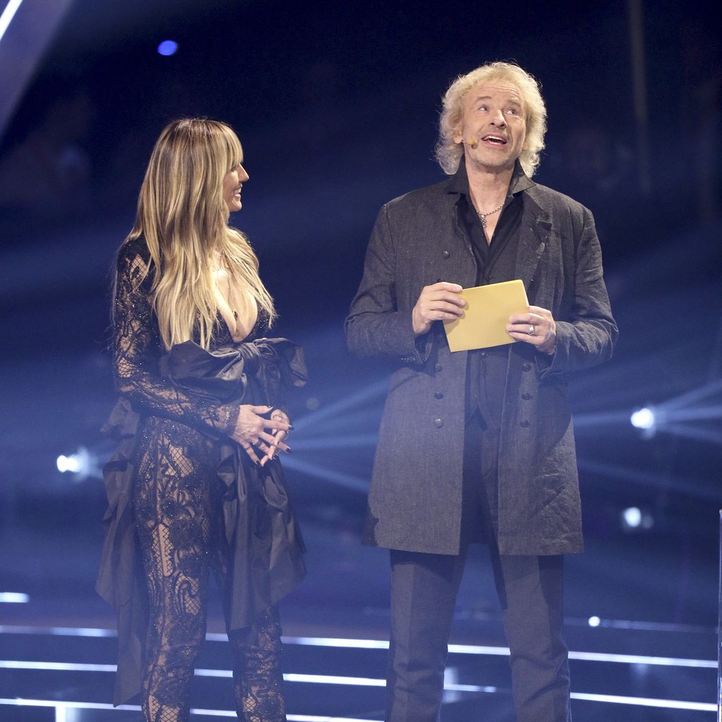 Heidi Klum und Thomas Gottschalk im Finale von "Germany's Next Topmodel"