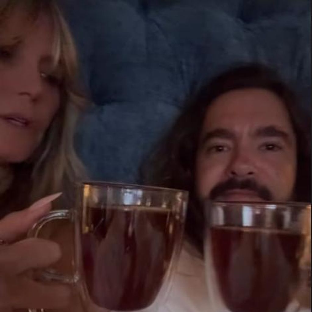 Heidi Klum mit ihrem Mann Tom Kaulitz, Januar 2026