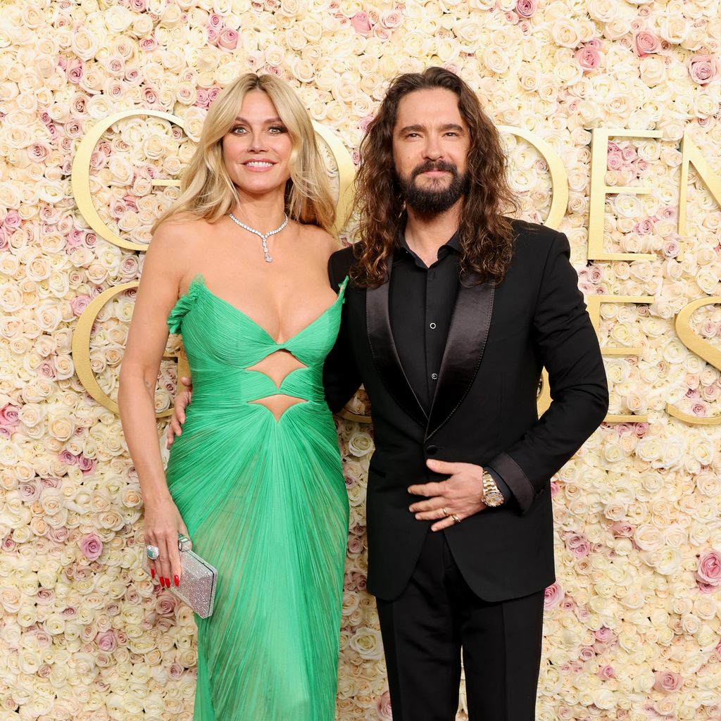 Heidi Klum und Tom Kaulitz bei den Golden Globes, Januar 2025