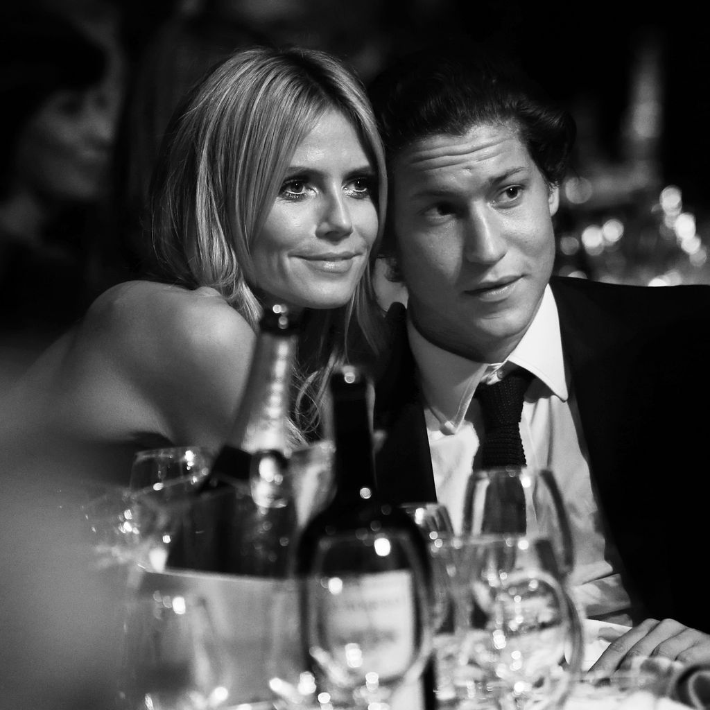 Heidi Klum und Vito Schnabel während der Mailänder Fashion Week