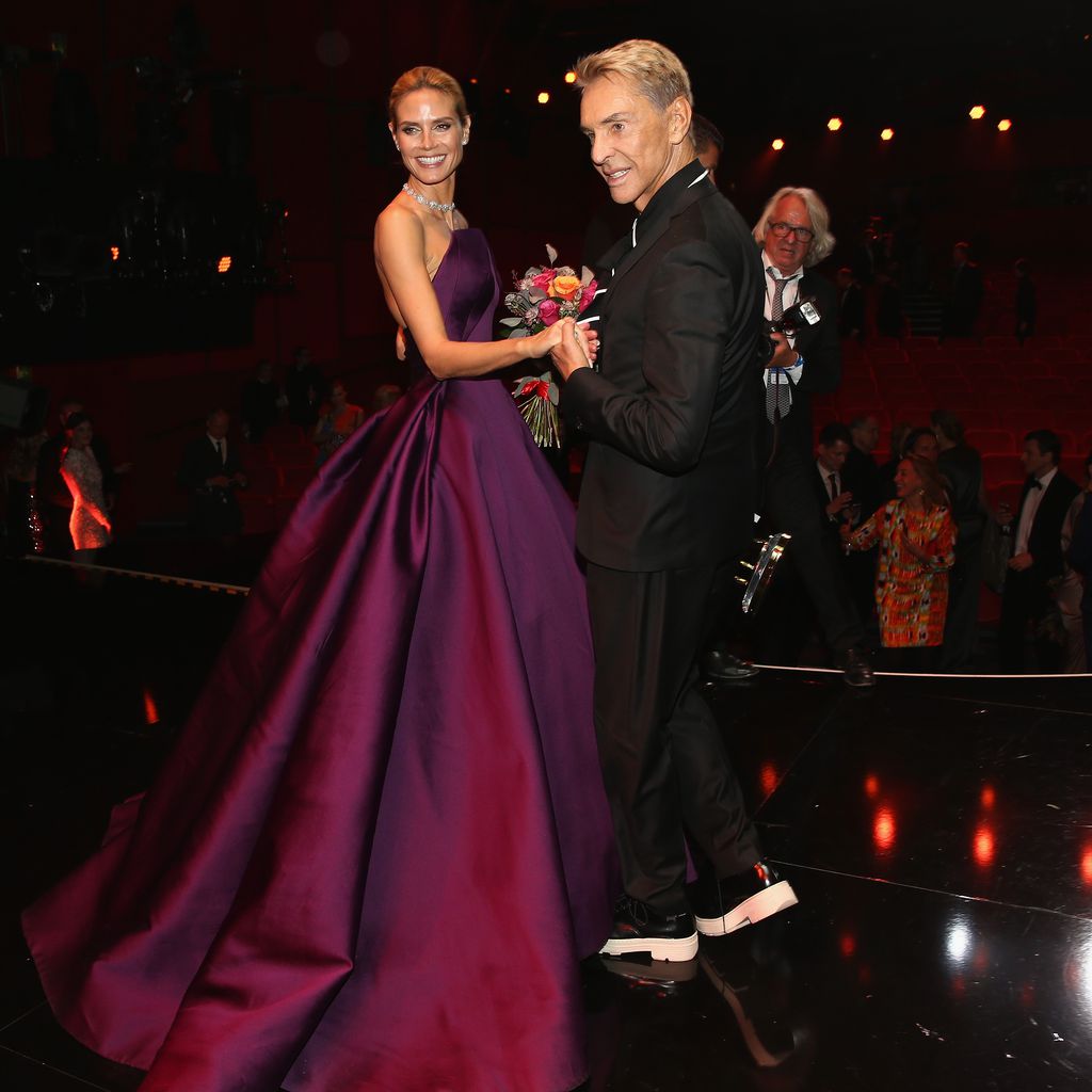 Heidi Klum und Wolfgang Joop 2015 in Berlin