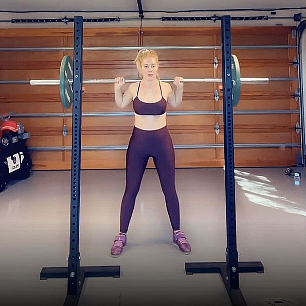 Heidi Montag im Fitnessstudio
