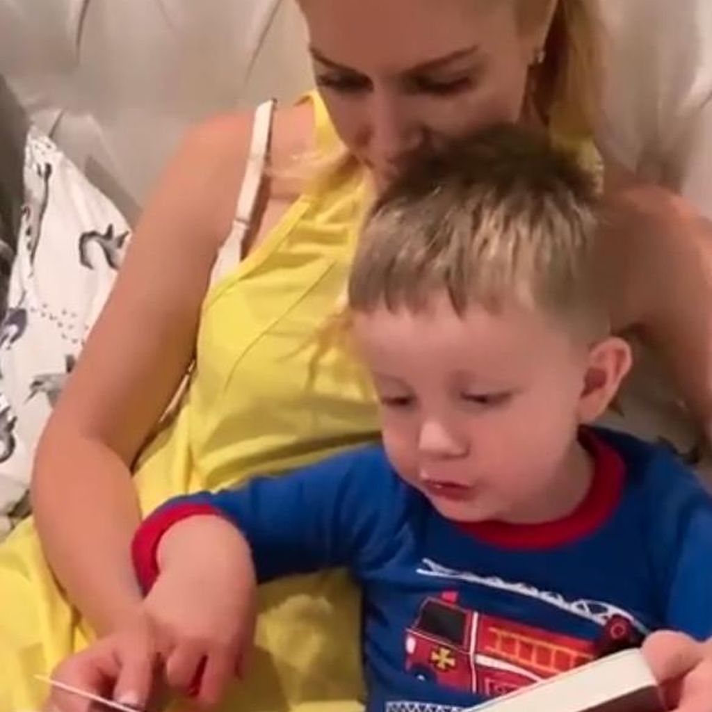 Heidi Montag mit ihrem Sohn Gunner