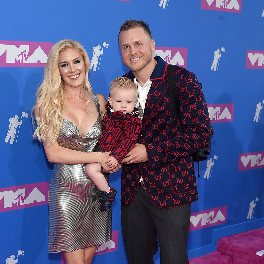 Heidi Montag und Spencer Pratt mit Sohn Gunnar bei den MTV Video Music Awards 2018 in New York City