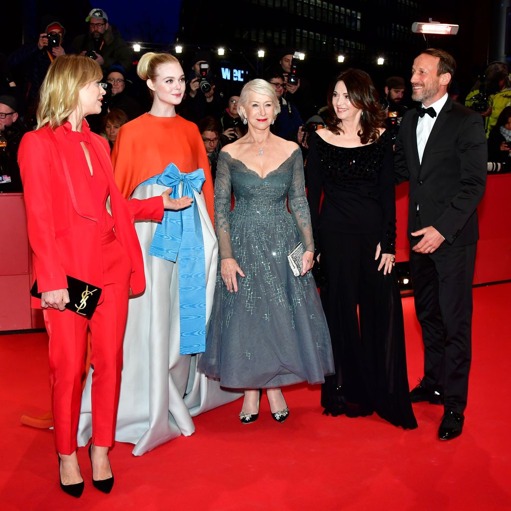 Heike Makatsch, Elle Fanning, Helen Mirren, Iris Berben und Wotan Wilke Moehring