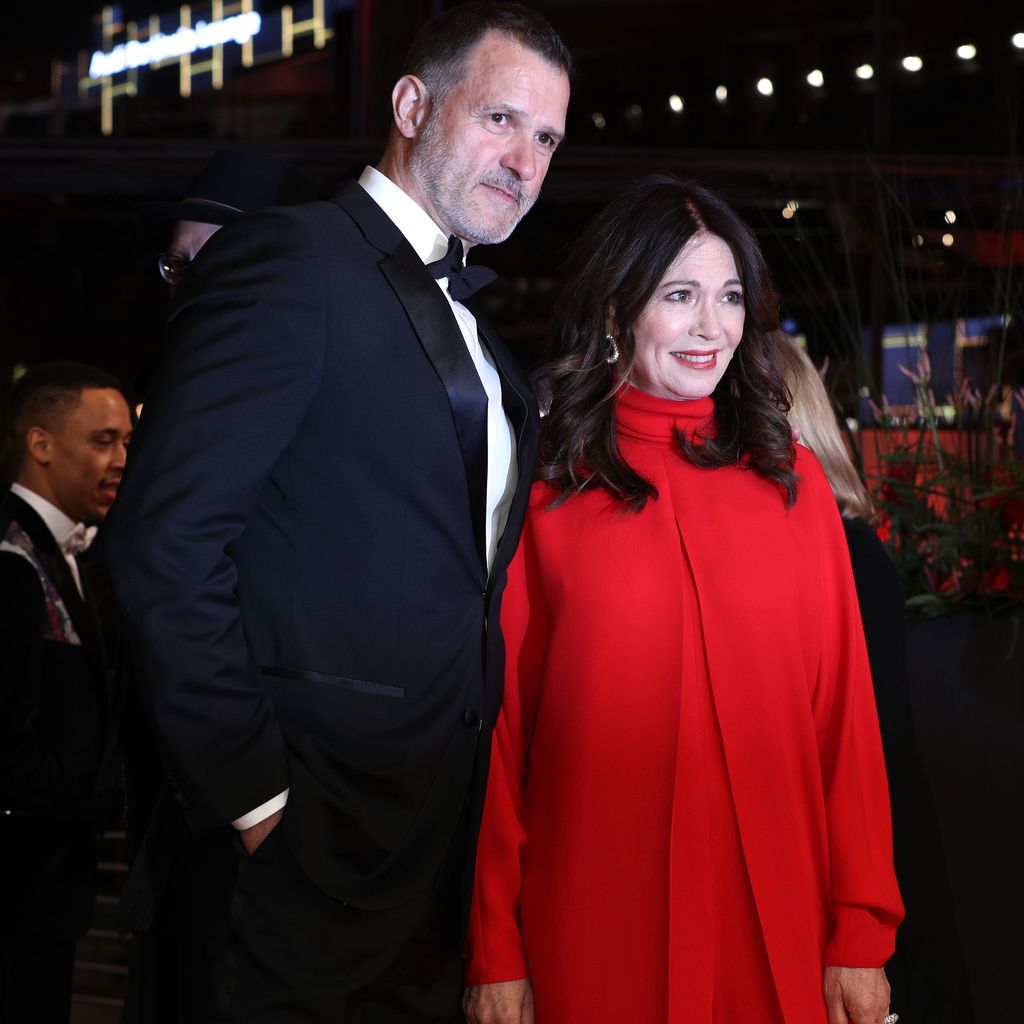 Heiko Kiesow und Iris Berben bei der Berlinale im Februar 2019