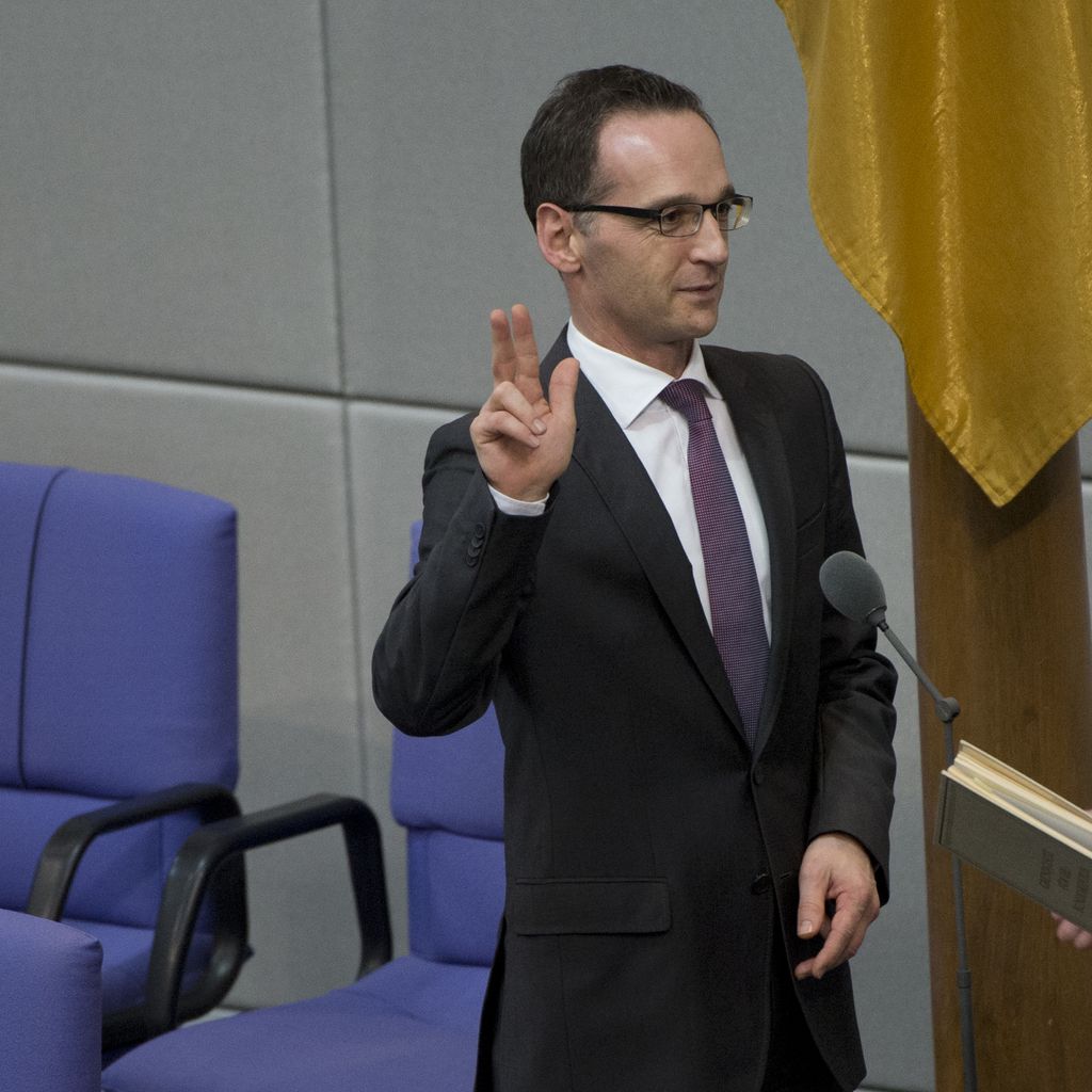 Heiko Maas bei seiner Verteidung 2013