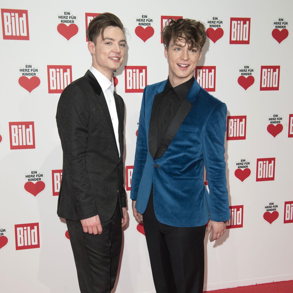 Heiko und Roman Lochmann bei der "Ein Herz für Kinder"-Gala