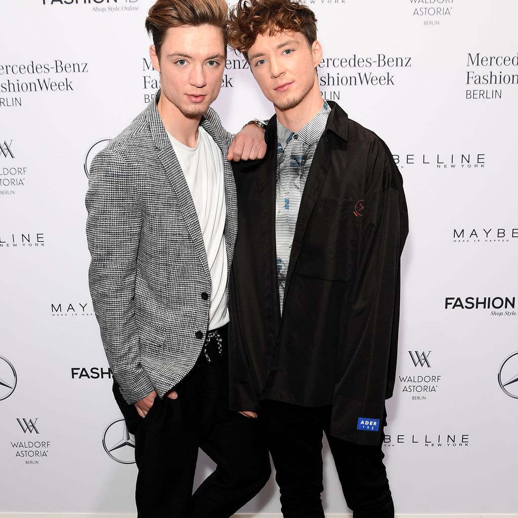 Heiko und Roman Lochmann auf der Berlin Fashion Week 2018