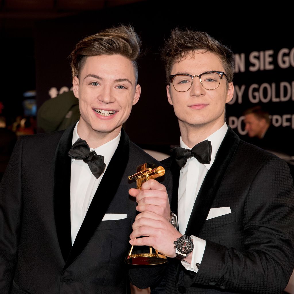 Heiko und Roman Lochmann bei der Goldenen Kamera 2017