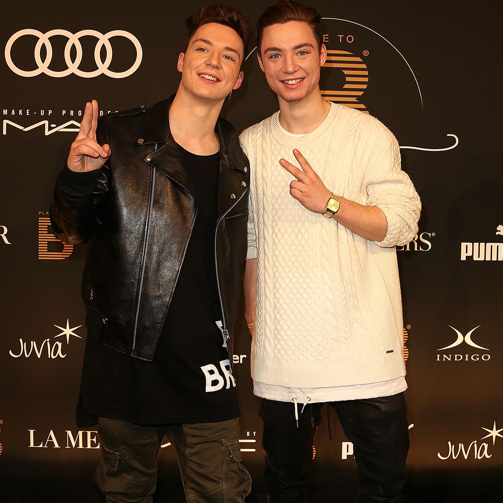 Heiko und Roman Lochmann (Die Lochis) bei der Verleihung des "Place To B Influencer Awards" 2016