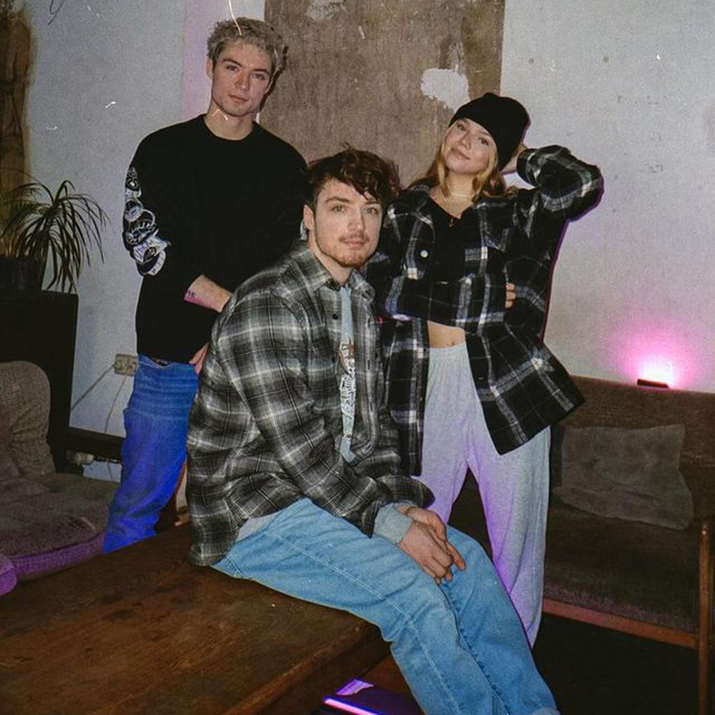 Heiko und Roman Lochmann mit Faye Montana