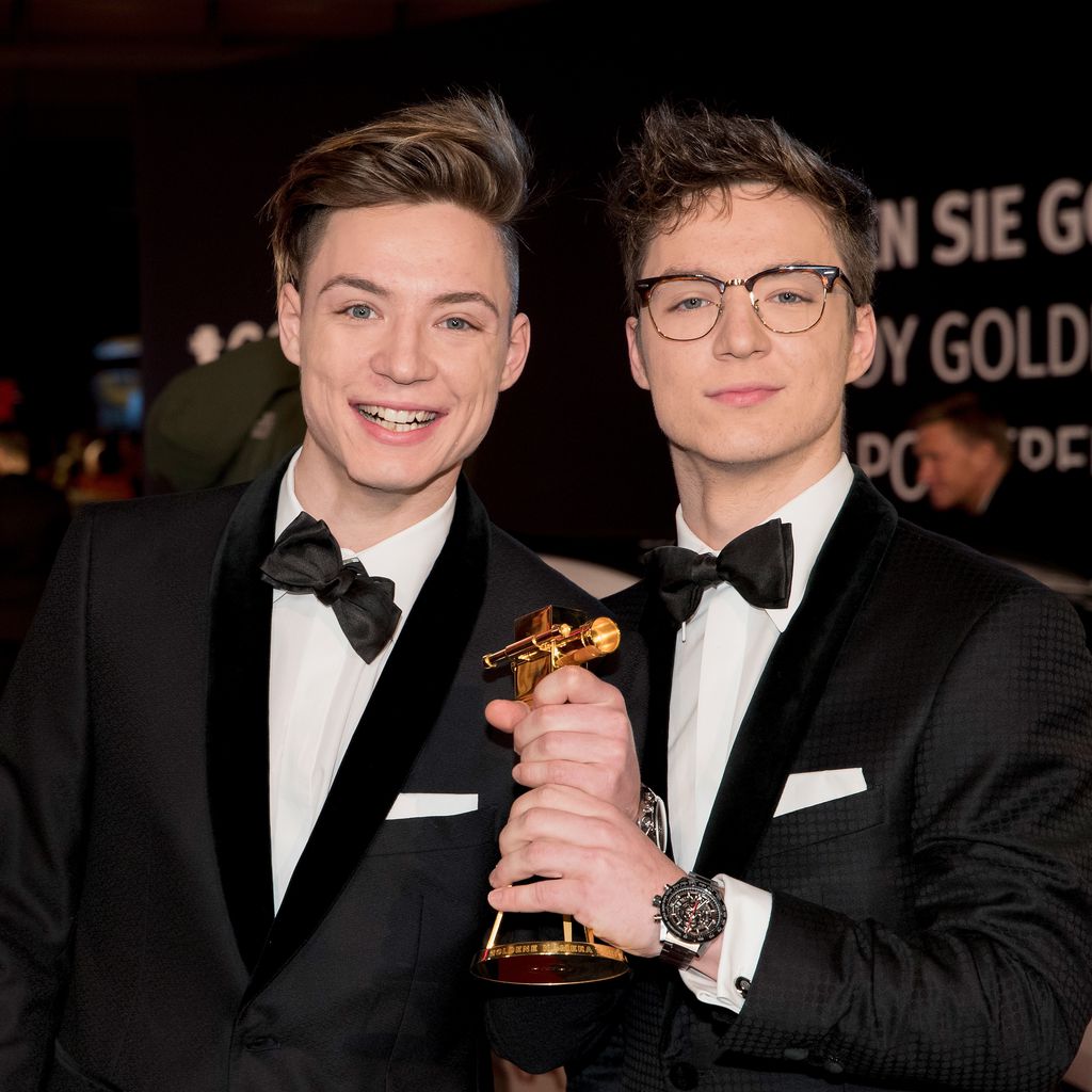 Heiko und Roman Lochmann bei den Verleihungen der Goldenen Kamera 2017