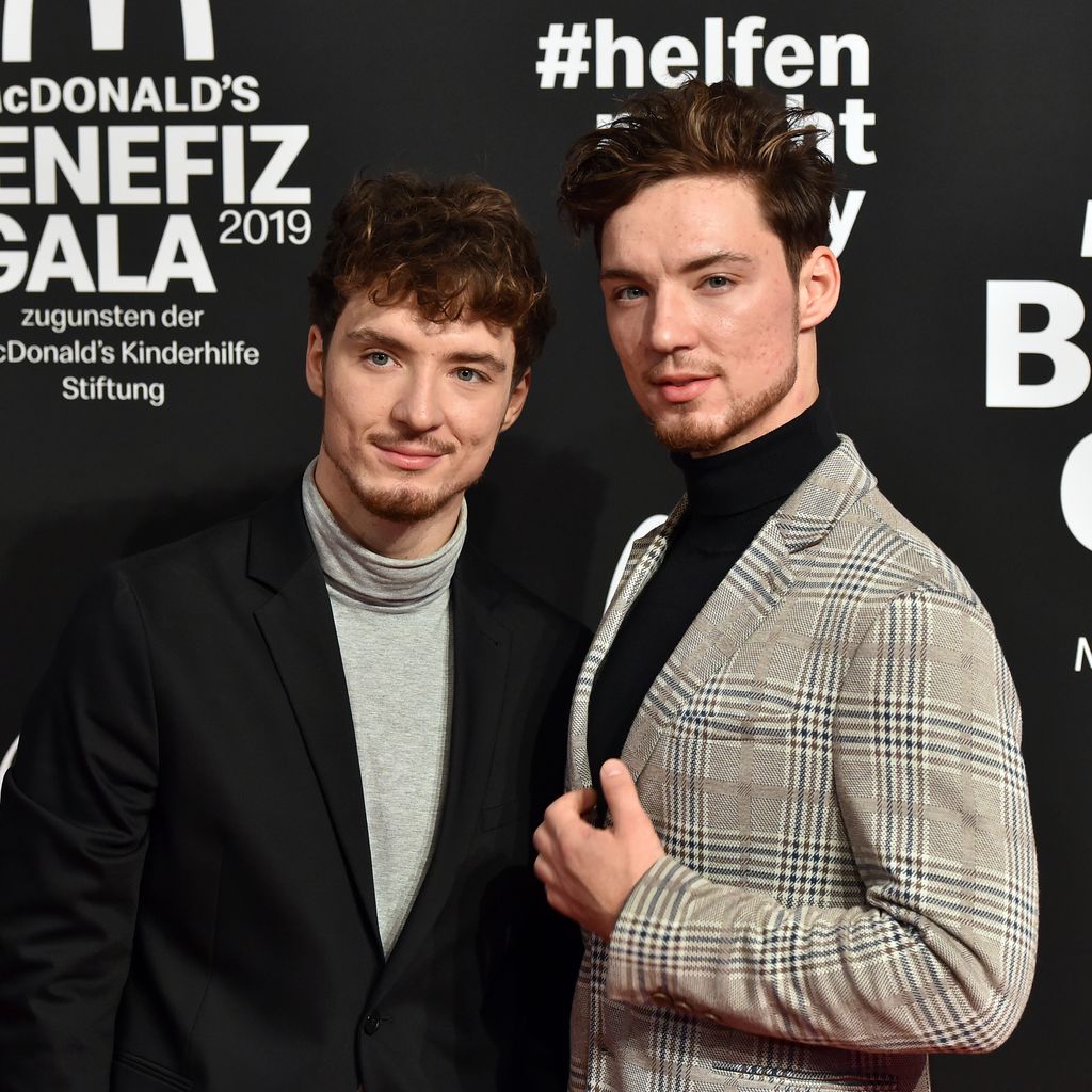 Heiko und Roman Lochmann auf einer Wohltätigkeitsgala in München im November 2019