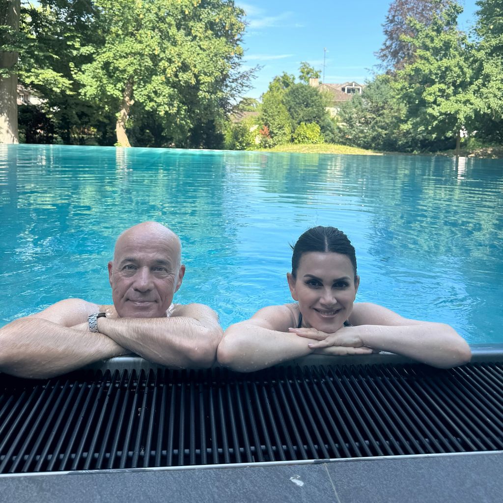 Heiner Lauterbach und Viktoria Lauterbach, Juli 2025