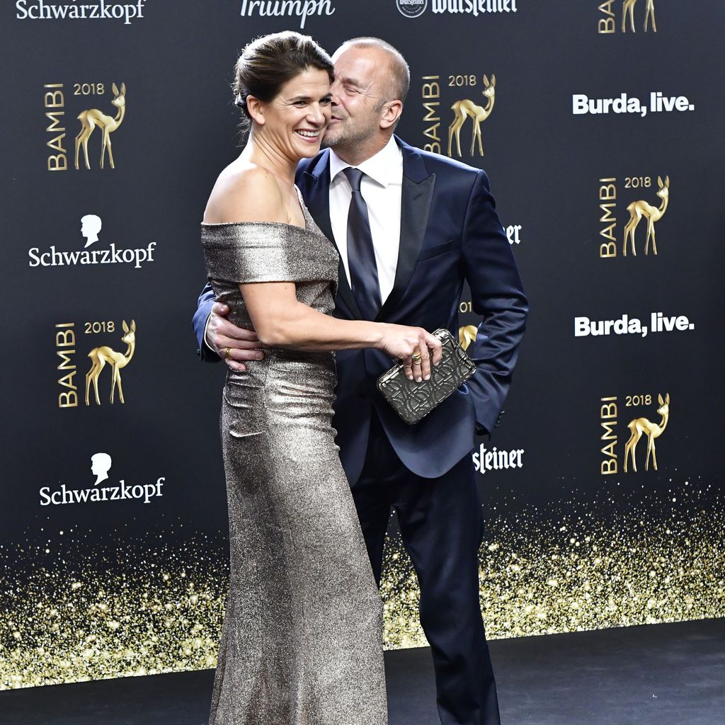 Heino Ferch und seine Frau Marie-Jeanette im November 2018