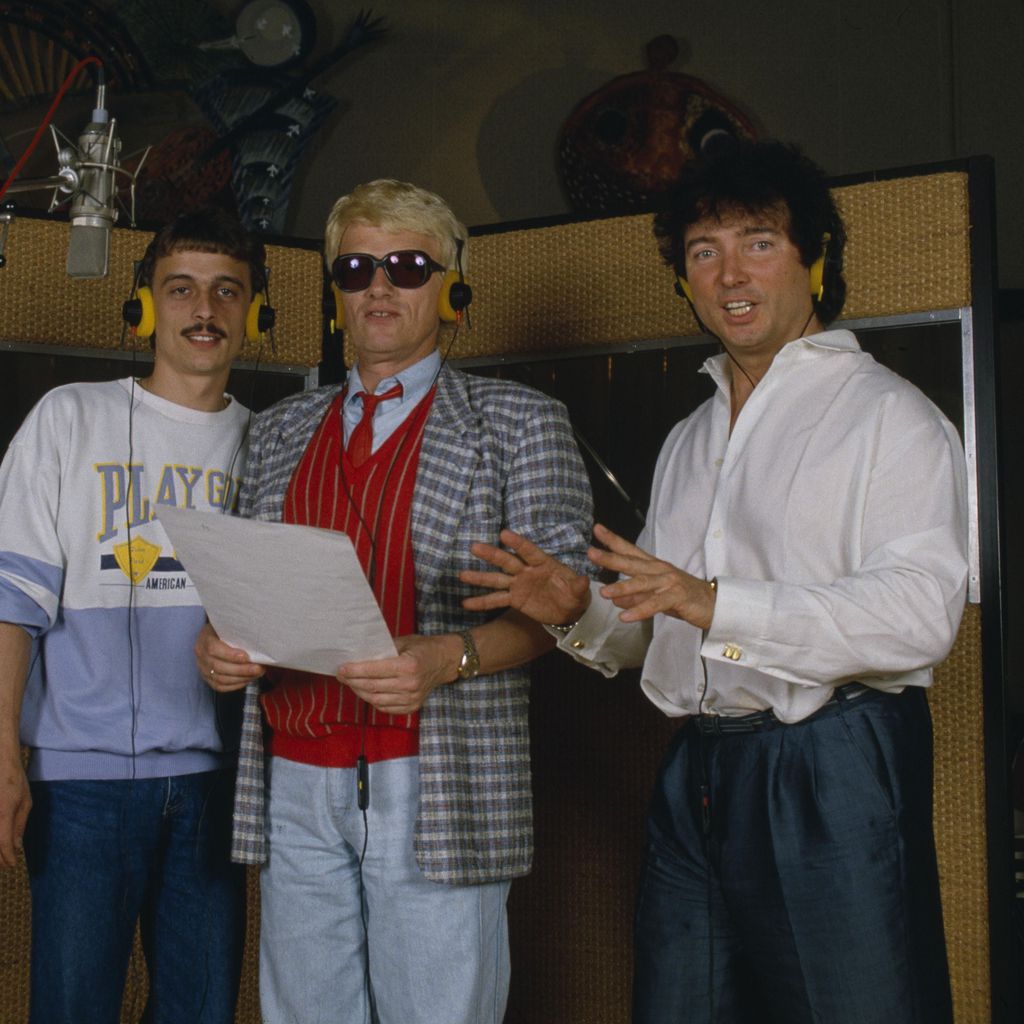 Heino mit seinem Sohn Uwe und Peter Orloff