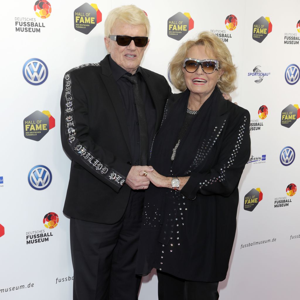 Heino und seine Frau Hannelore Kramm im April 2019 in Dortmund