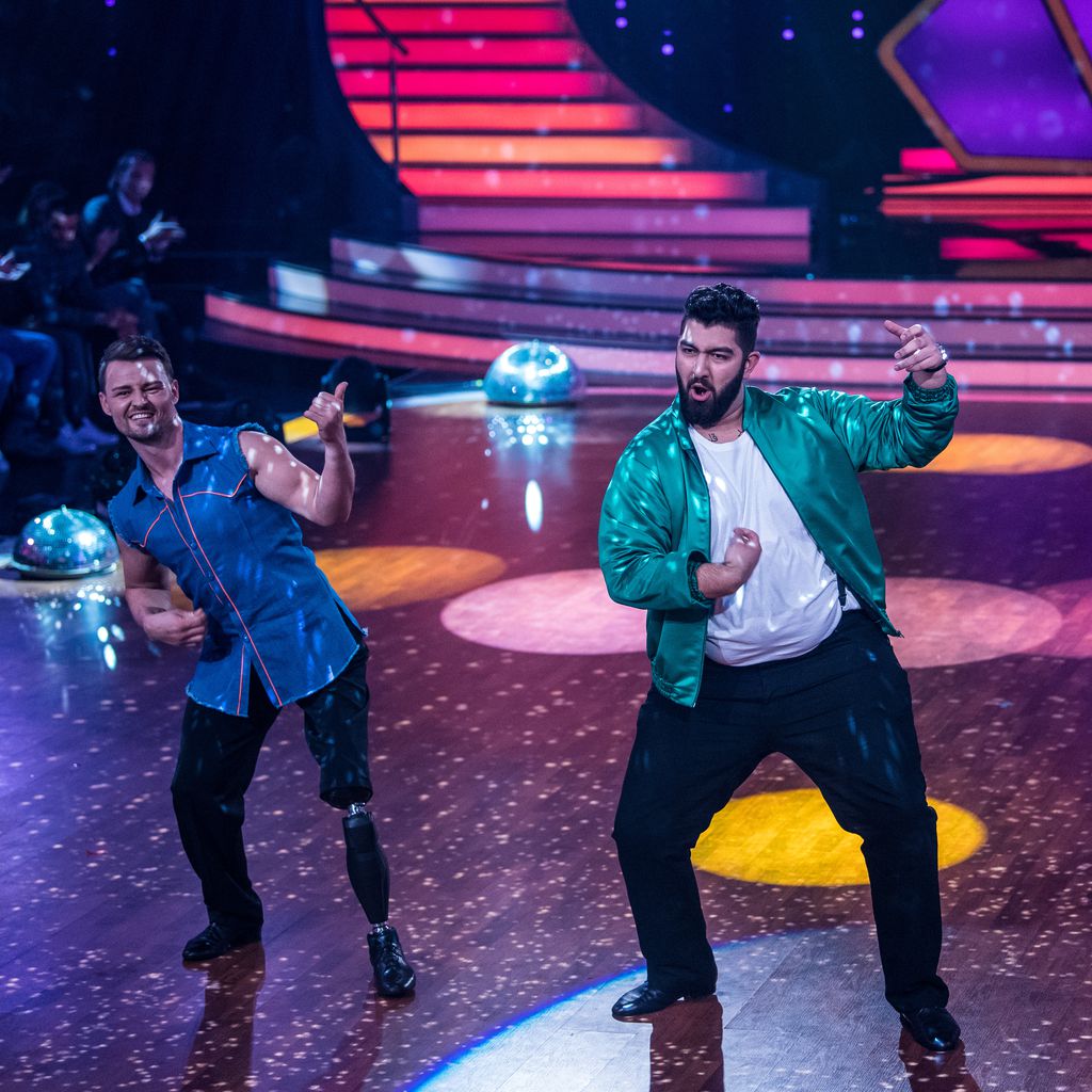 Heinrich Popow, Faisal Kawusi und Jörg Draeger bei "Let's Dance"