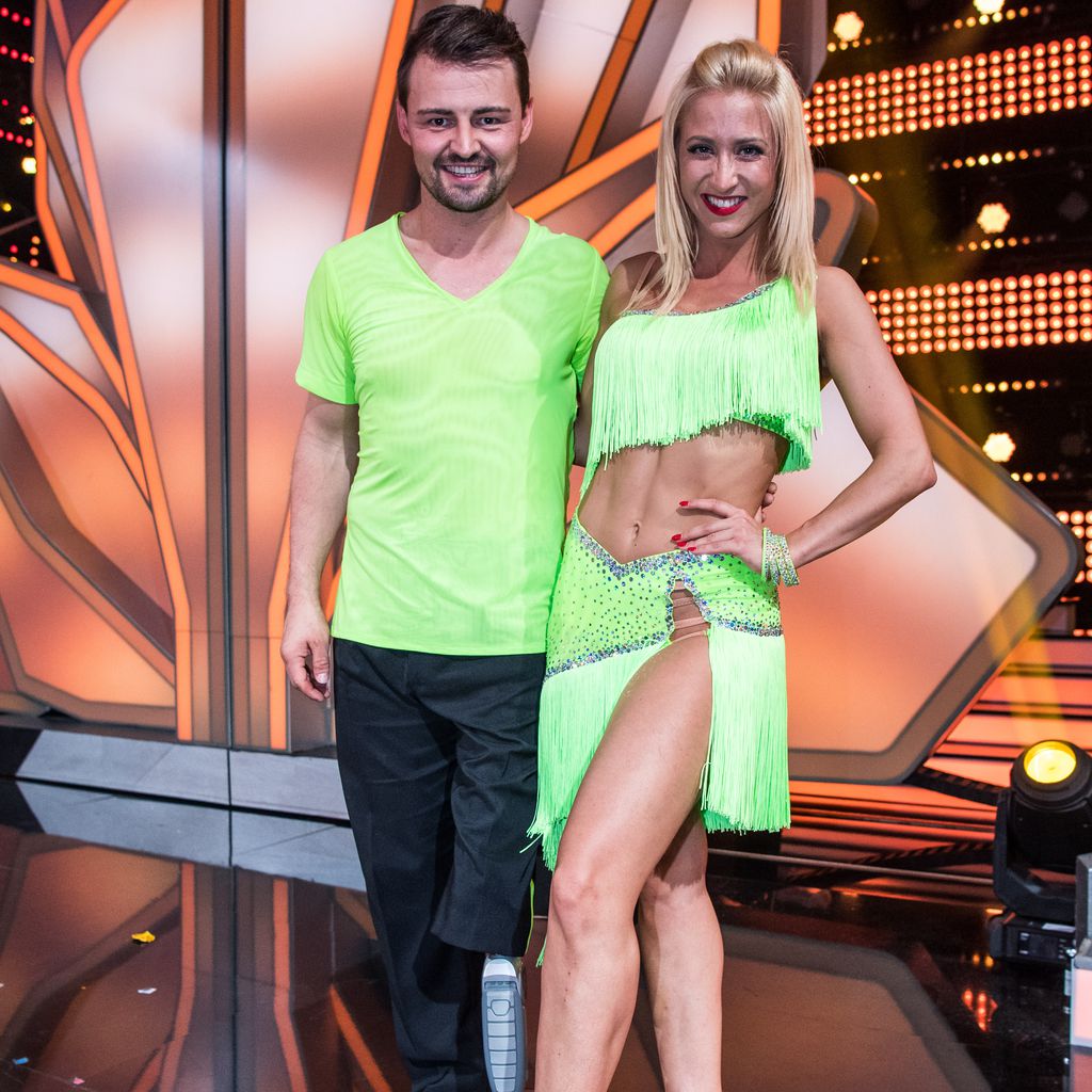 Heinrich Popow und Kathrin Menzinger bei "Let's Dance" 2017