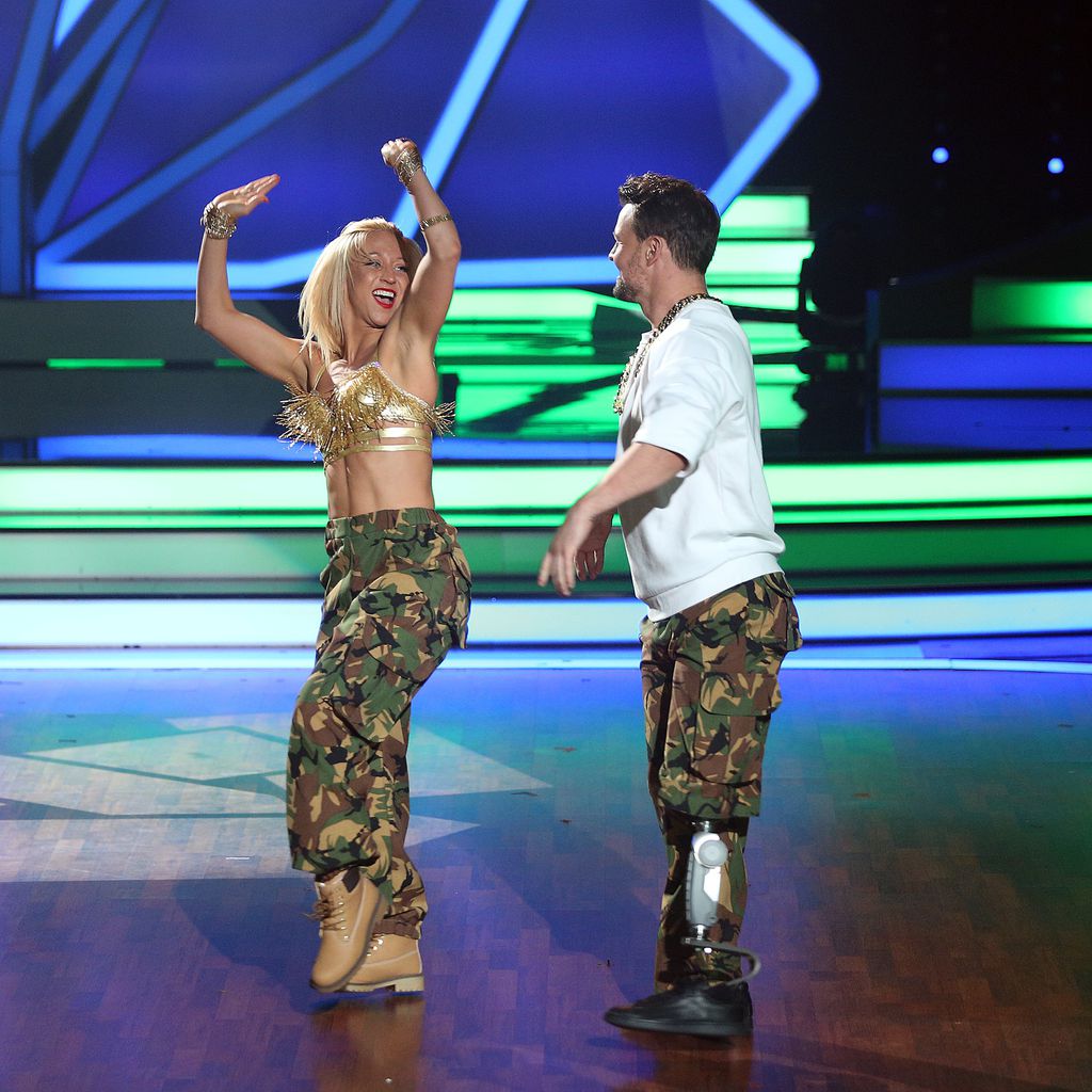 Kathrin Menzinger und Heinrich Popow bei "Let's Dance" 2017