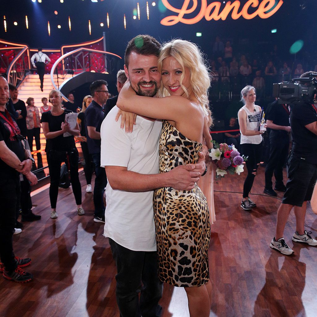 Heinrich Popow und Kathrin Menzinger beim "Let's Dance"-Finale 2017