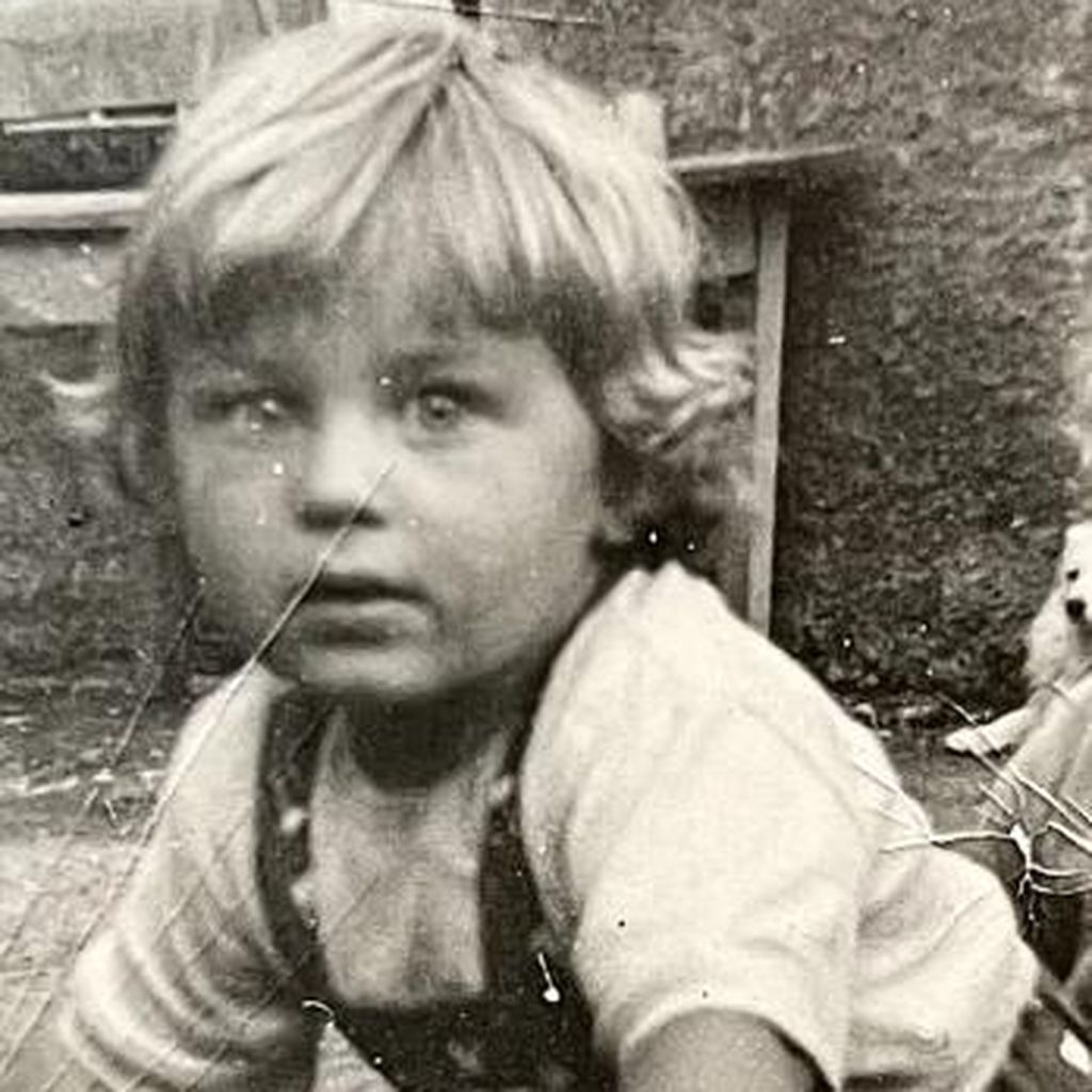 Schauspieler Heinz Hoenig als Kind