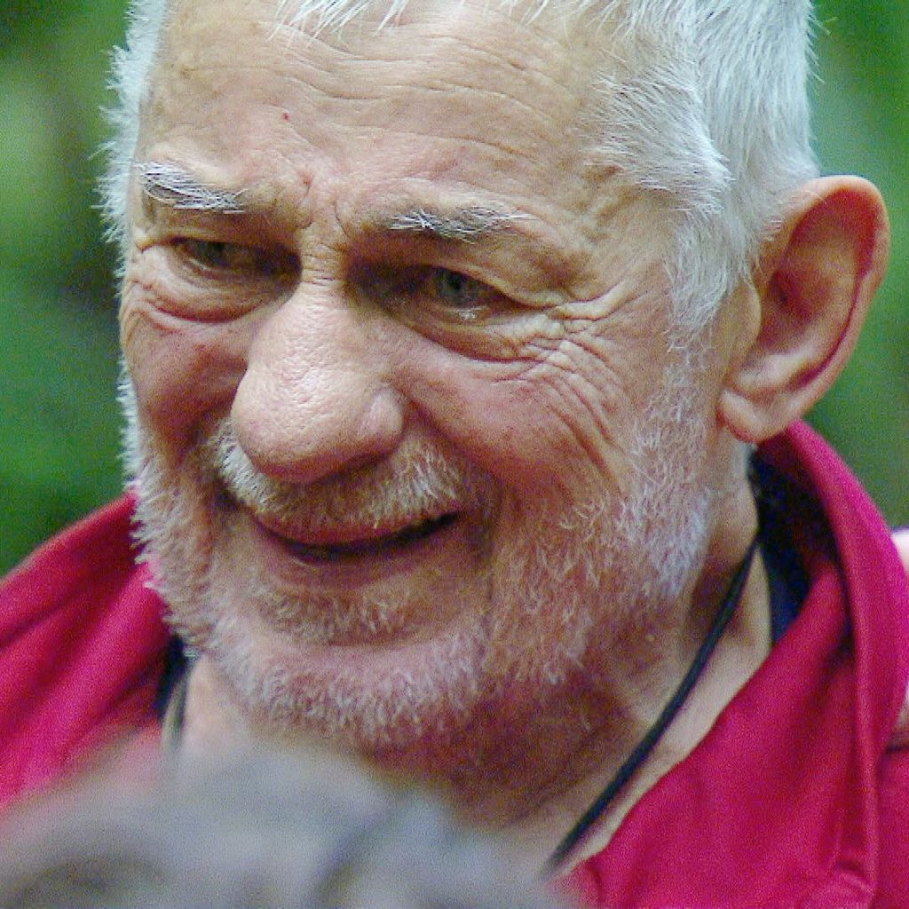 Heinz Hoenig bei seinem Dschungelcamp-Abschied