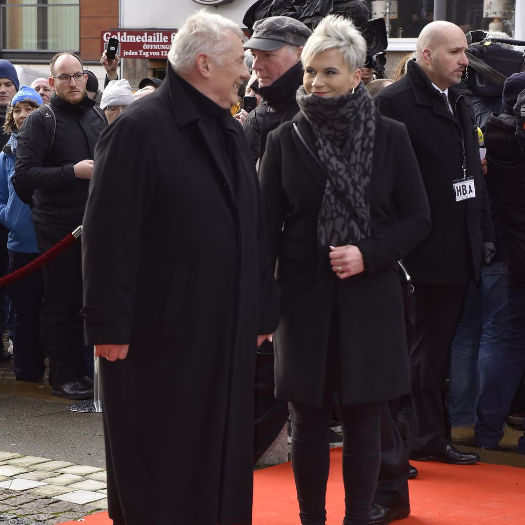 Heinz Hoenig und seine Ehefrau Annika Kärsten-Hoenig
