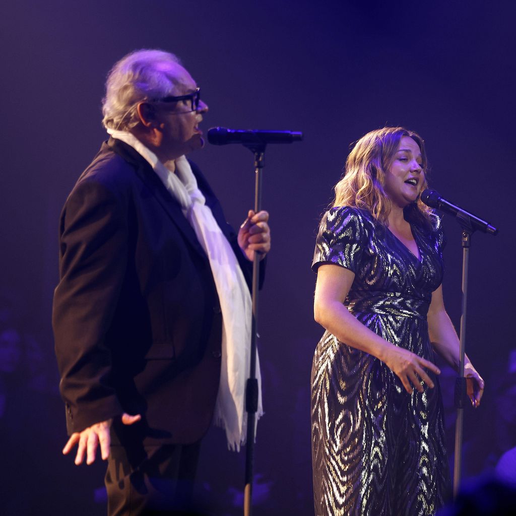 Heinz Rudolf Kunze und Annett Louisan bei der Polyton-Verleihung, 2026