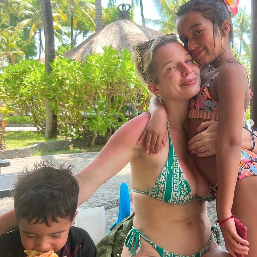Helen Flanagan mit ihren Kindern
