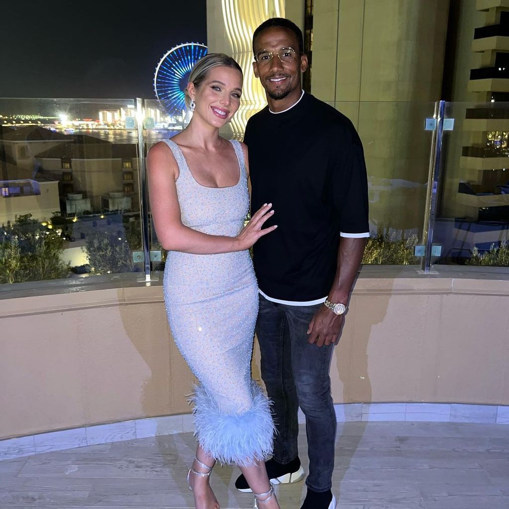 Helen Flanagan und Scott Sinclair, Mai 2022