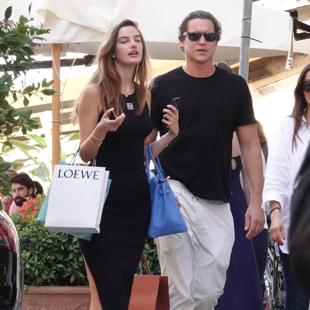Helena Althof mit Vito Schnabel in Rom