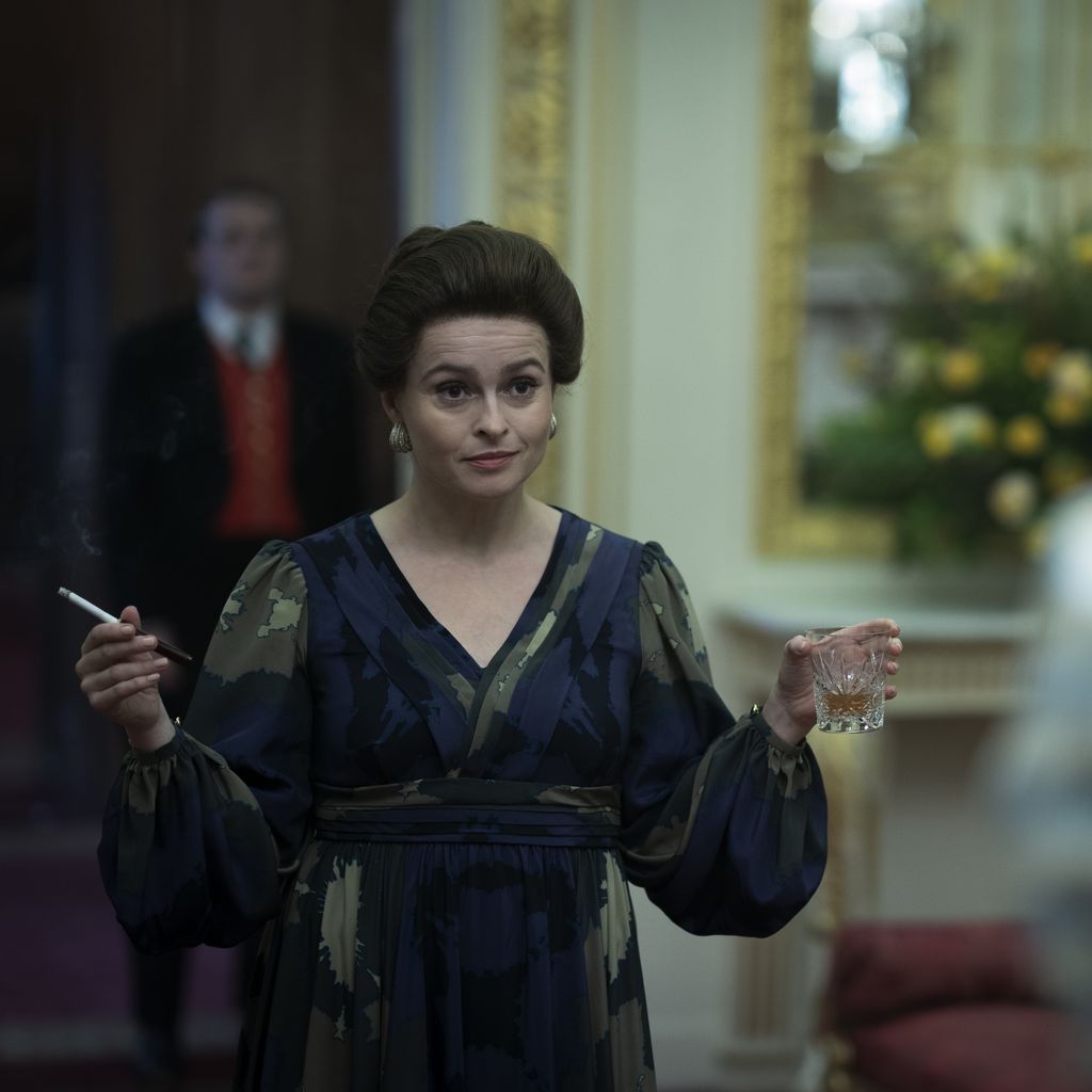 Helena Bonham Carter in "The Crown"
