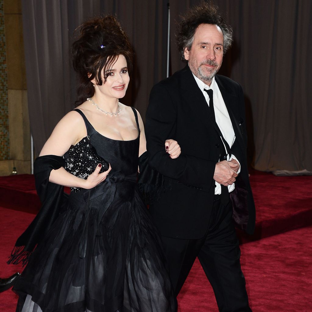 Helena Bonham Carter und Tim Burton, 2013 bei den Oscars