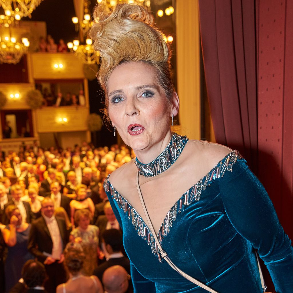 Helena Fürst beim Wiener Opernball 2016