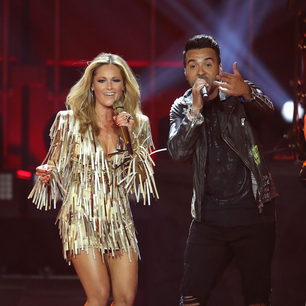 Helene Fischer und Luis Fonsi bei den Echos 2018 in Berlin