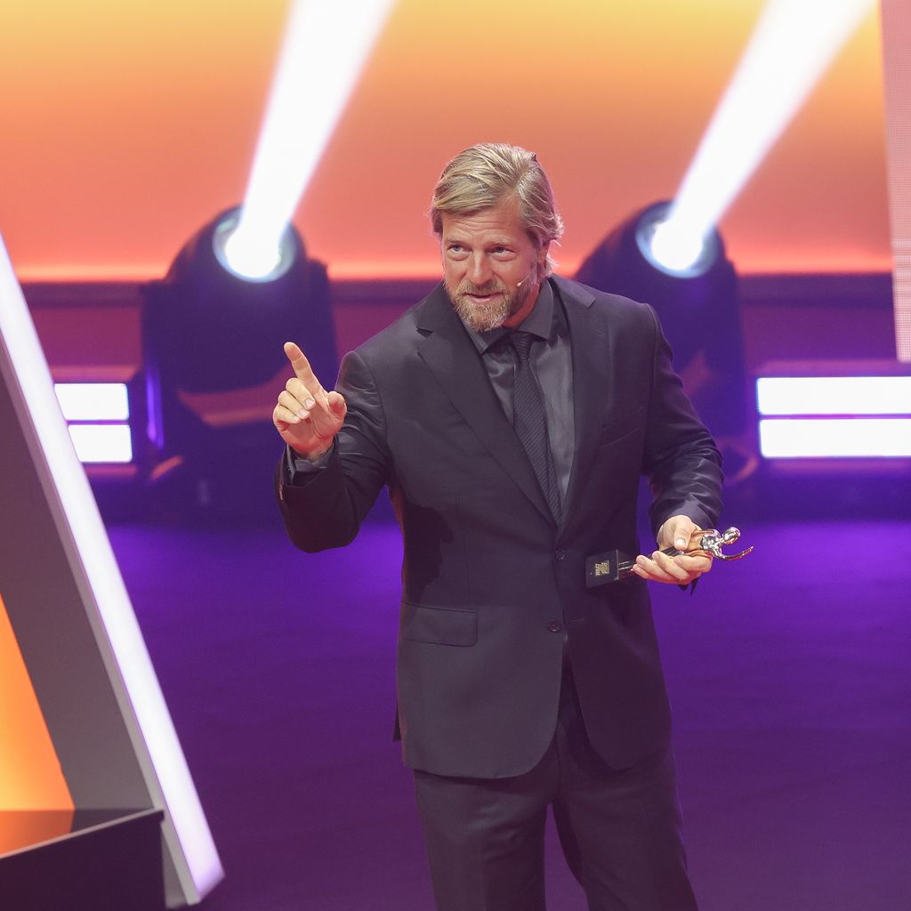 Schauspieler Henning Baum, Verleihung der "Goldene Bild der Frau" 2023