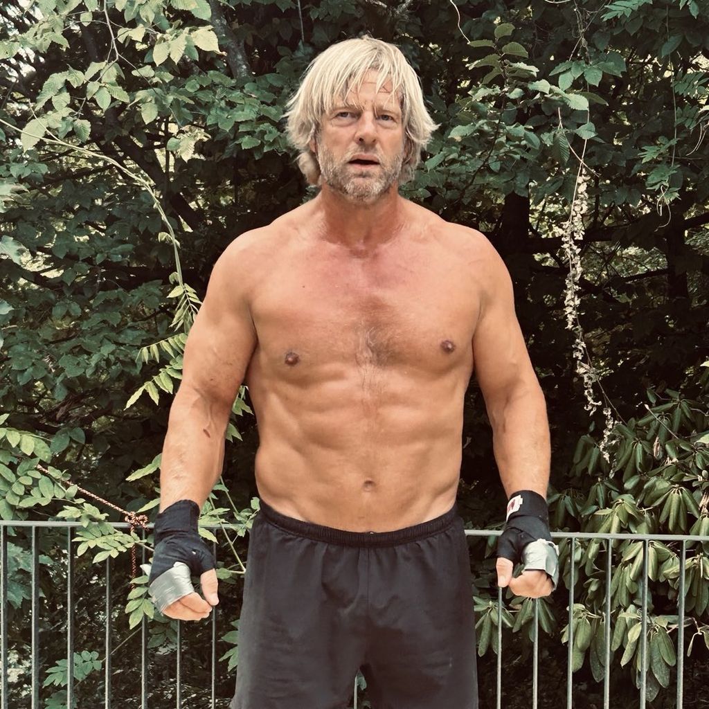 Henning Baum beim Training