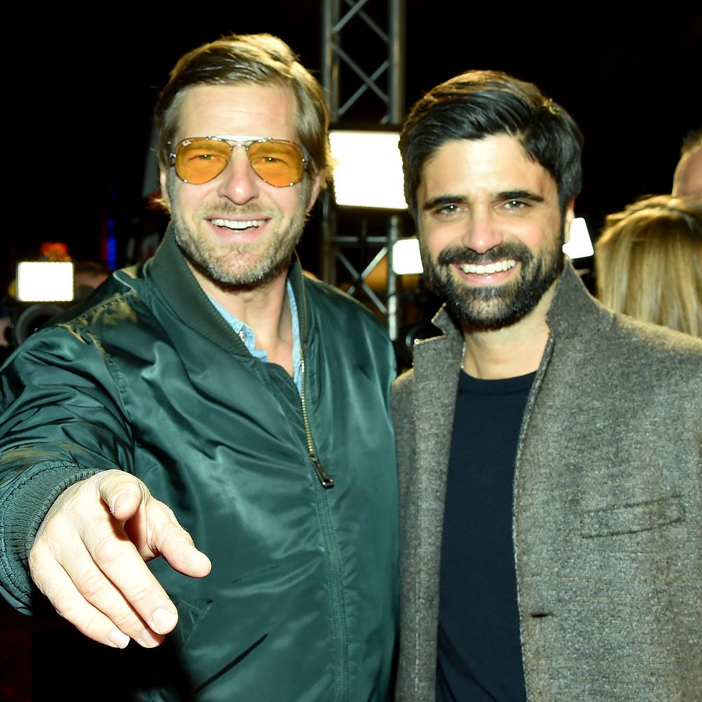 Henning Baum und Maximilian Grill bei der Premiere von "Der letzte Bulle"